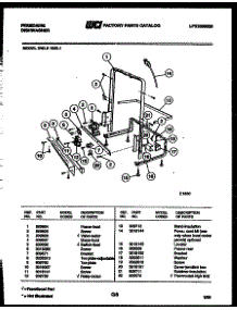 06 - Power Dry And Motor Parts parts for Frigidaire Dishwasher DWLE1000W1 from AppliancePartsPros.com
