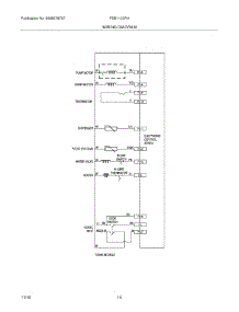14 - Wiring Diagram parts for Frigidaire Dishwasher FDB1100RHS2A from AppliancePartsPros.com