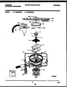 06 - Motor Pump Parts parts for Frigidaire Dishwasher FDB632RBS0 from AppliancePartsPros.com