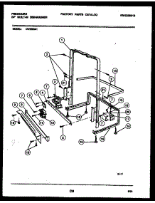 07 - Power Dry And Motor Parts parts for Frigidaire Dishwasher DW5200A1 from AppliancePartsPros.com