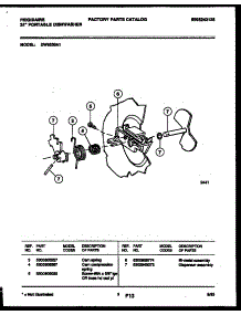 03 - Cam parts for Frigidaire Dishwasher DW6250A1 from AppliancePartsPros.com