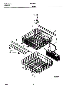 07 - Racks parts for Frigidaire Dishwasher FDB737GFT0 from AppliancePartsPros.com