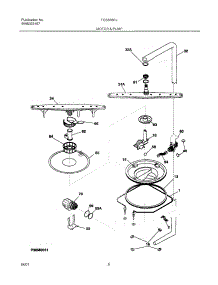 09 - Motor & Pump parts for Frigidaire Dishwasher FDB856RJT1 from AppliancePartsPros.com