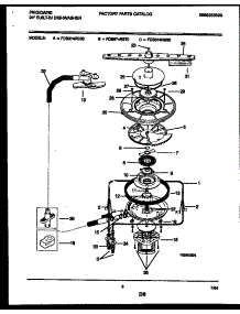 06 - Motor Pump Parts parts for Frigidaire Dishwasher FDB874RBT0 from AppliancePartsPros.com