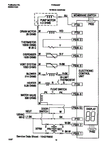 08 - Wiring Diagram parts for Frigidaire Dishwasher FDB949GFS1 from AppliancePartsPros.com