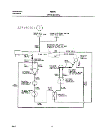 06 - Wiring Diagram parts for Frigidaire Dehumidifier FDD60J4 from AppliancePartsPros.com