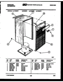 03 - Cabinet And Control Parts parts for Frigidaire Dehumidifier FED25P1 from AppliancePartsPros.com