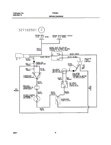 06 - Wiring Diagram parts for Frigidaire Dehumidifier FDD50J4 from AppliancePartsPros.com