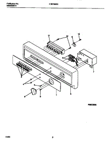 02 - Console Page parts for Frigidaire Dishwasher FDB768GCC0 from AppliancePartsPros.com