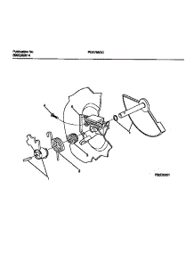 03 - Detergent Cup Dispenser parts for Frigidaire Dishwasher FDB768GCC0 from AppliancePartsPros.com