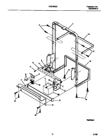 07 - Frame Details parts for Frigidaire Dishwasher FDB768GCC0 from AppliancePartsPros.com
