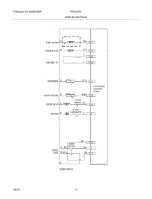 14 - Wiring Diagram parts for Frigidaire Dishwasher FFBD2403LW0A from AppliancePartsPros.com