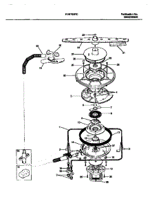 06 - Motor parts for Frigidaire Dishwasher FDB765RCR0 from AppliancePartsPros.com