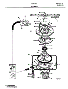 06 - Pump And Motor parts for Frigidaire Dishwasher FDB874RCS0 from AppliancePartsPros.com