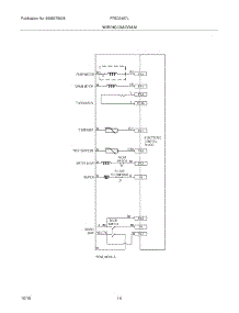 14 - Wiring Diagram parts for Frigidaire Dishwasher FFBD2407LM0B from AppliancePartsPros.com
