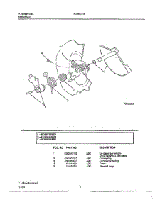 Dishwasher Page 3 parts for Frigidaire Dishwasher FDB663RB from AppliancePartsPros.com