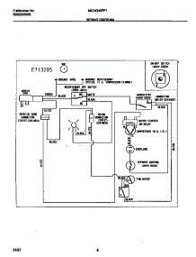 04 - Wiring Diagram parts for Frigidaire Dehumidifier MDDQ40FF1 from AppliancePartsPros.com