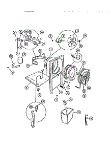 03 - Air, Water And Condensing Parts parts for Frigidaire Dehumidifier MR50E1 from AppliancePartsPros.com