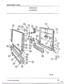 Dishwasher Page 3 parts for Frigidaire Dishwasher 1032-005A from AppliancePartsPros.com