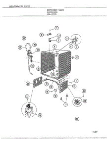 Dishwasher Page 5 parts for Frigidaire Dishwasher 1037B from AppliancePartsPros.com