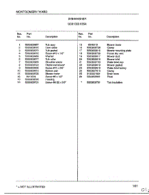 Dishwasher Page 6 parts for Frigidaire Dishwasher 1032-005A from AppliancePartsPros.com