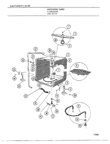 Dishwasher Page 7 parts for Frigidaire Dishwasher 1037B from AppliancePartsPros.com