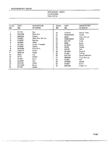 Dishwasher Page 8 parts for Frigidaire Dishwasher 1037B from AppliancePartsPros.com