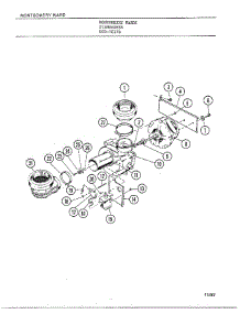 Dishwasher Page 10 parts for Frigidaire Dishwasher 1037B from AppliancePartsPros.com