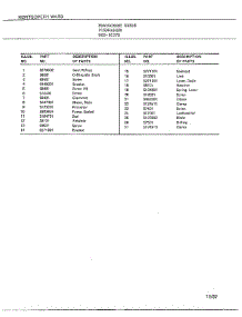 Dishwasher Page 11 parts for Frigidaire Dishwasher 1037B from AppliancePartsPros.com