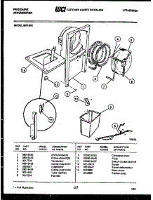 04 - Water And Condensing Parts parts for Frigidaire Dehumidifier MR15N1 from AppliancePartsPros.com