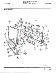 Misc. / Literature / Optional parts for Frigidaire Dishwasher DW5100P*1 from AppliancePartsPros.com