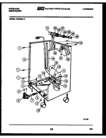08 - Cabinet Parts parts for Frigidaire Dishwasher DW3350LW3 from AppliancePartsPros.com