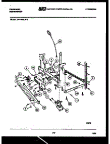 07 - Power Dry And Motor Parts parts for Frigidaire Dishwasher DW1050LW3 from AppliancePartsPros.com