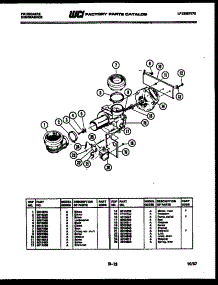 08 - Motor Pump Parts parts for Frigidaire Dishwasher DW44500FW1 from AppliancePartsPros.com