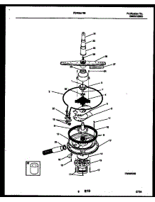 06 - Motor Pump Parts parts for Frigidaire Dishwasher FDR251RBR0 from AppliancePartsPros.com