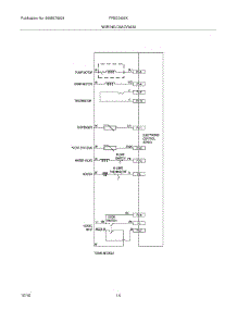 14 - Wiring Diagram parts for Frigidaire Dishwasher FFBD2405KS0A from AppliancePartsPros.com