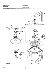 09 - Motor & Pump parts for Frigidaire Dishwasher GLD2350RCQ0 from AppliancePartsPros.com