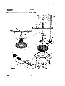 05 - Motor & Pump parts for Frigidaire Dishwasher FDB679GFW5 from AppliancePartsPros.com