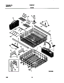 07 - Racks parts for Frigidaire Dishwasher FDB679GFW4 from AppliancePartsPros.com