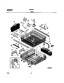 07 - Racks parts for Frigidaire Dishwasher FDB679GFW5 from AppliancePartsPros.com
