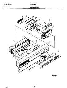 02 - Control Panel parts for Frigidaire Dishwasher FDB939GFT2 from AppliancePartsPros.com