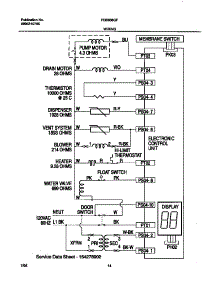 08 - Wiring Diagram parts for Frigidaire Dishwasher FDB836GFB3 from AppliancePartsPros.com