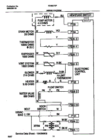 08 - Wiring Diagram parts for Frigidaire Dishwasher FDB837GFS2 from AppliancePartsPros.com
