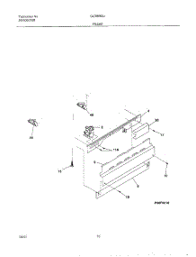 11 - Frame parts for Frigidaire Dishwasher GLDB653JS1 from AppliancePartsPros.com