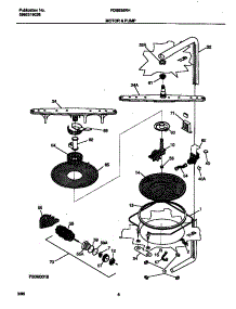 05 - Motor parts for Frigidaire Dishwasher FDB935RHB0 from AppliancePartsPros.com