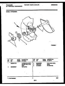 03 - Cam parts for Frigidaire Dishwasher FDP652RBR0 from AppliancePartsPros.com