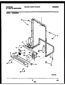 07 - Power Dry And Motor Parts parts for Frigidaire Dishwasher FDB200RBW0 from AppliancePartsPros.com