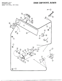 Console / Controls parts for Frigidaire Dryer 7504B from AppliancePartsPros.com