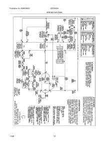 12 - Wiring Diagram parts for Frigidaire Dryer AGQ6400HE1 from AppliancePartsPros.com