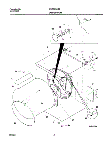 03 - Dry Cab,Heater parts for Frigidaire Dryer CGR3600AS0 from AppliancePartsPros.com